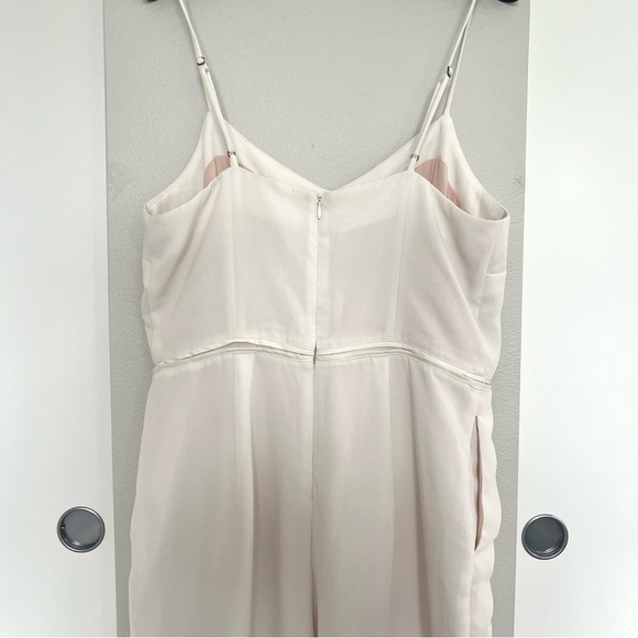 Maeve by Anthropologie Magdalena Jumpsuit – Modern Bridal Chic - White - Sz 12T - Picture 8 of 15